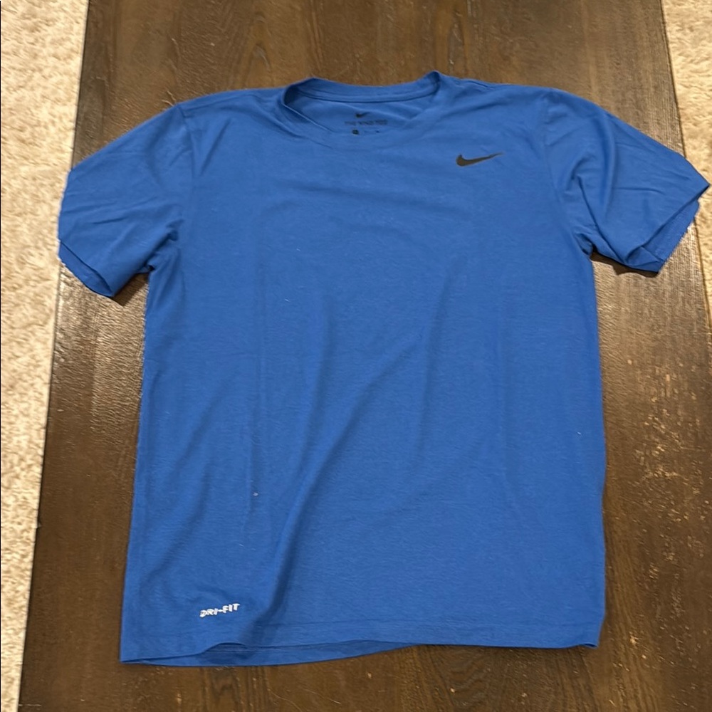 Nike Blue Dri-FIT Short Sleeve Tee